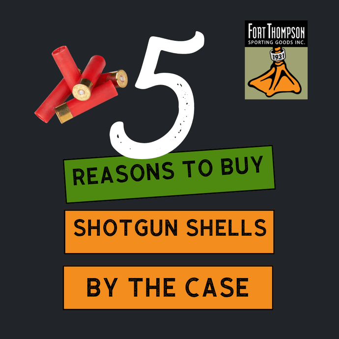 Be Prepared, Save Money: 5 Reasons to Buy Shotgun Shells by the Case