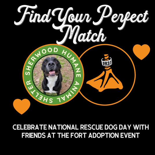 Find Your Perfect Match: Celebrate National Rescue Dog Day with Friends at The Fort Adoption Event - Fort Thompson