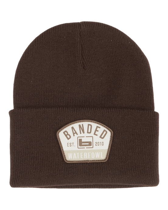 Banded Cold Front Beanie Mens Hats - Fort Thompson