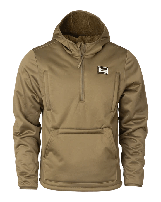 Banded Fanatech Softshell 1/2 Zip Mens Jackets - Fort Thompson