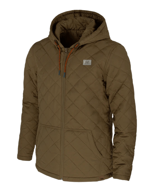 Banded Mountainside Full Zip Quilted Jacket Mens Jackets - Fort Thompson