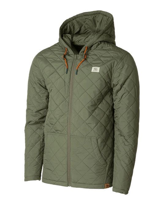 Banded Mountainside Full Zip Quilted Jacket Mens Jackets - Fort Thompson