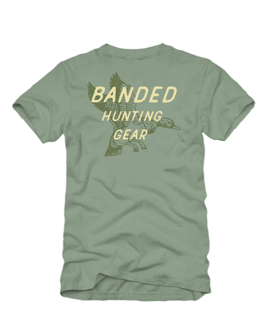 Banded Old Call Short Sleeve Tee Mens T-Shirts - Fort Thompson