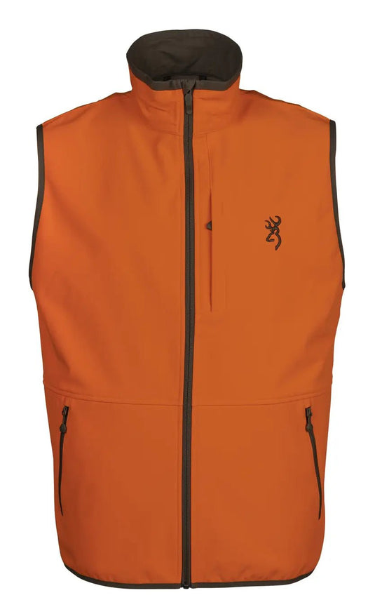 Browning Opening Day Soft Shell Vest Mens Vests- Fort Thompson