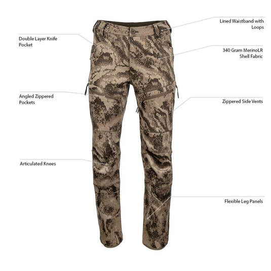 Code of Silence FareWinds Merino - LR™ TecPant Mens Pants - Fort Thompson