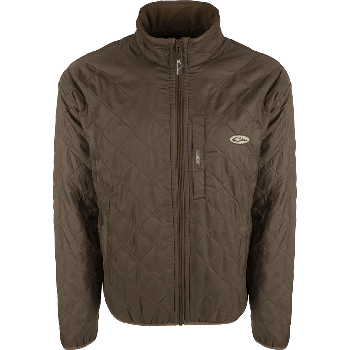 Load image into Gallery viewer, Drake Delta Quilted Fleece Lined Jacket Mens Jackets - Fort Thompson
