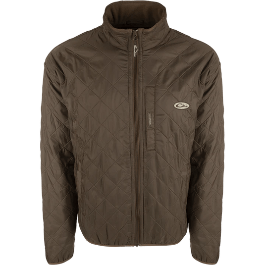 Drake Delta Quilted Fleece Lined Jacket Mens Jackets - Fort Thompson