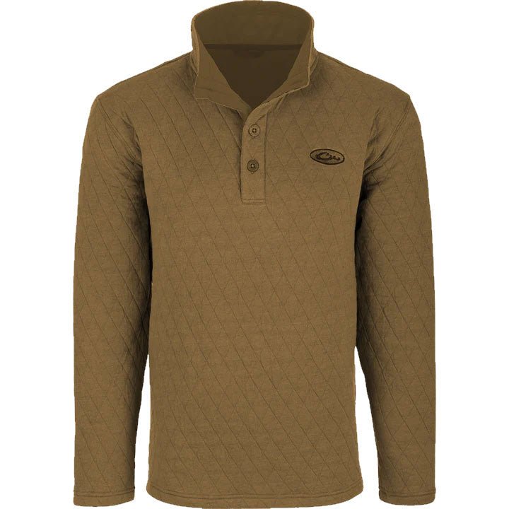 Load image into Gallery viewer, Drake Delta Quilted Sweatshirt Mens Jackets - Fort Thompson
