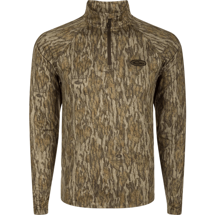 Load image into Gallery viewer, Drake EST Microlite Quarter Zip Pullover Mens Shirts- Fort Thompson
