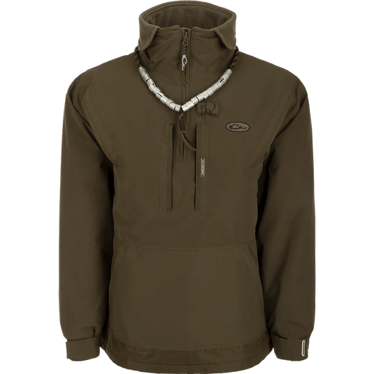 Drake MST Waterproof Fleece - Lined Quarter Zip Jacket Mens Jackets - Fort Thompson