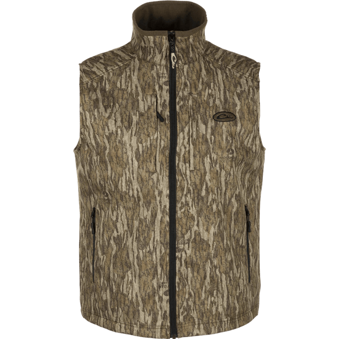 Drake MST Windproof Softshell Vest Mens Vests - Fort Thompson