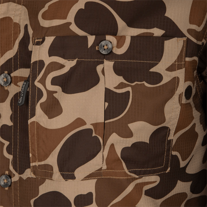 Load image into Gallery viewer, Drake Short - Sleeved Flyweight Camo Hunting Shirt Mens Shirts - Fort Thompson
