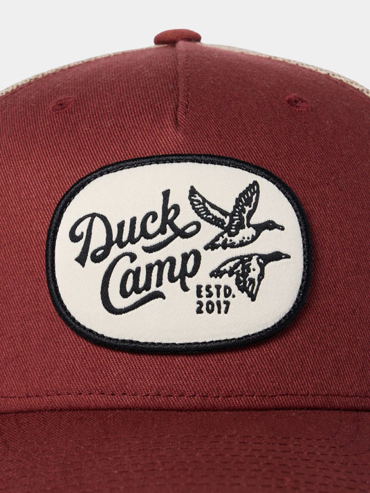 Duck Camp Duck Scripture Austin Trucker Mens Hats - Fort Thompson