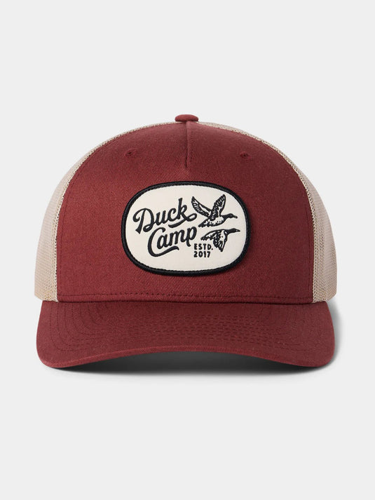 Duck Camp Duck Scripture Austin Trucker Mens Hats - Fort Thompson