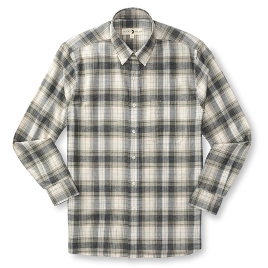 Duck Head Cotton Flannel Sport Rolland Plaid Shirt Mens Shirts - Fort Thompson