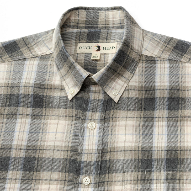 Load image into Gallery viewer, Duck Head Cotton Flannel Sport Rolland Plaid Shirt Mens Shirts - Fort Thompson
