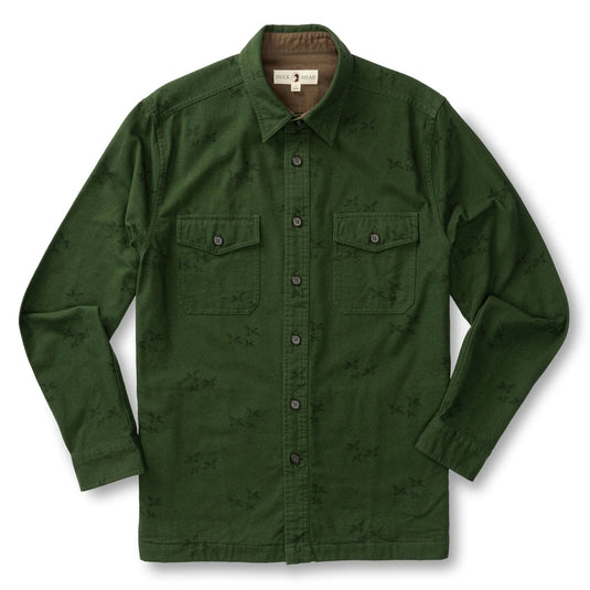 Duck Head Slater Moleskin Overshirt Mens Shirts - Fort Thompson