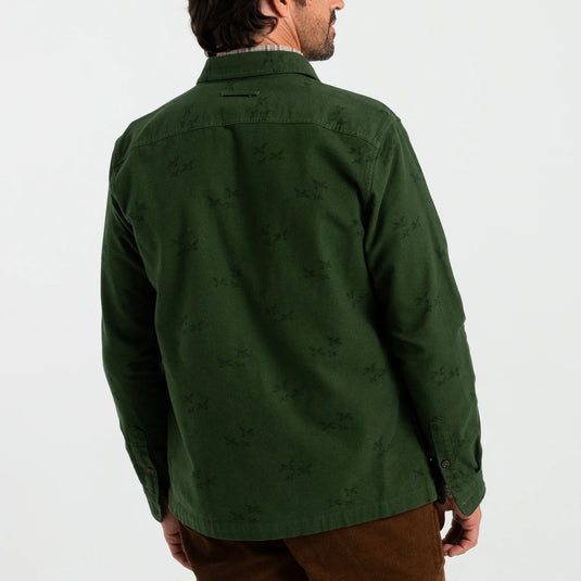 Duck Head Slater Moleskin Overshirt Mens Shirts - Fort Thompson