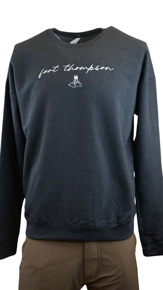 Fort Thompson Script Crewneck Womens Jackets - Fort Thompson