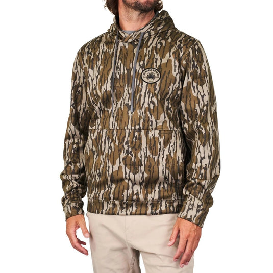 Marsh Wear Nor'Easter Mossy Oak Hoodie Mens Jackets - Fort Thompson