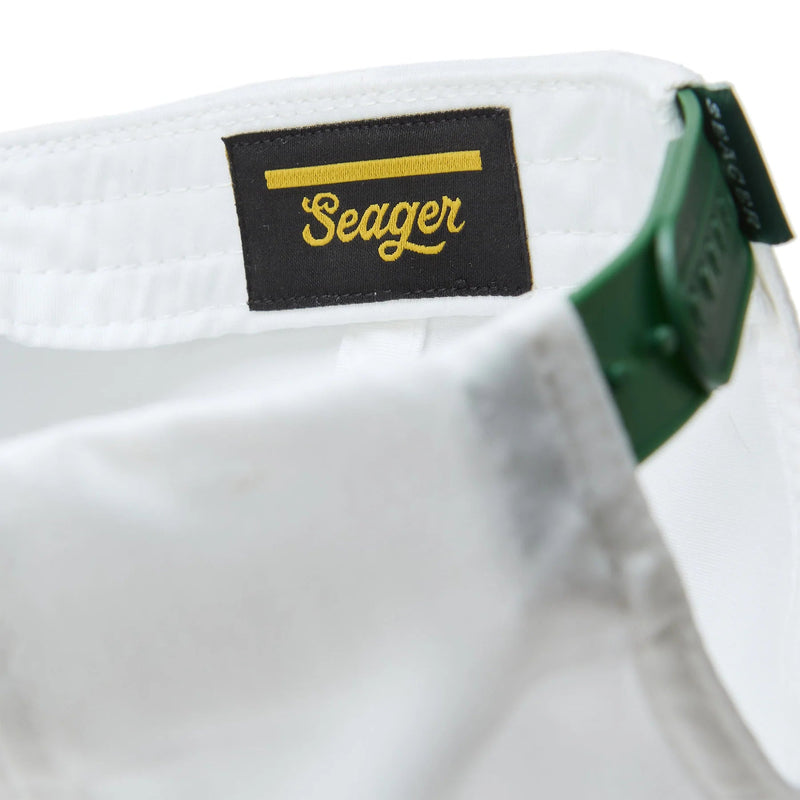 Load image into Gallery viewer, Seager Branded Snapback Cream/Geen Mens Hats - Fort Thompson
