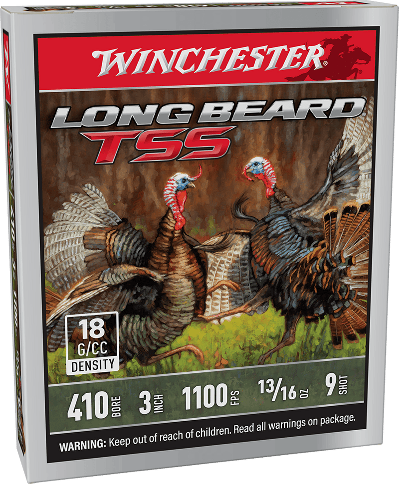 Load image into Gallery viewer, Winchester Long Beard TSS .410GA 3&quot; 13/16 OZ #9 Ammunition - Fort Thompson
