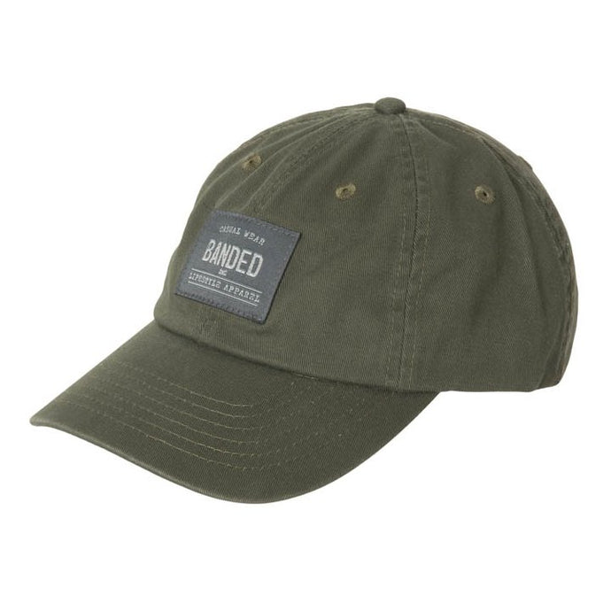 Banded Lifestyle Label Unstructured Cap Mens Hats- Fort Thompson