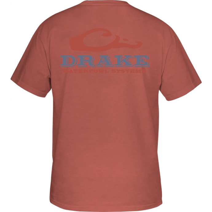 Drake Waterfowl Logo T-Shirt Short Sleeve Mens T-Shirts- Fort Thompson