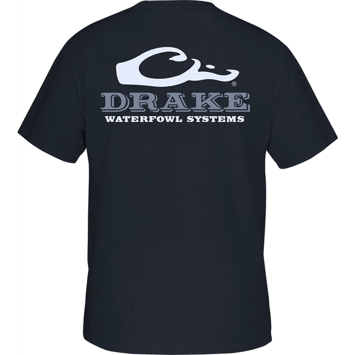 Load image into Gallery viewer, Drake Waterfowl Logo T-Shirt Short Sleeve Mens T-Shirts- Fort Thompson
